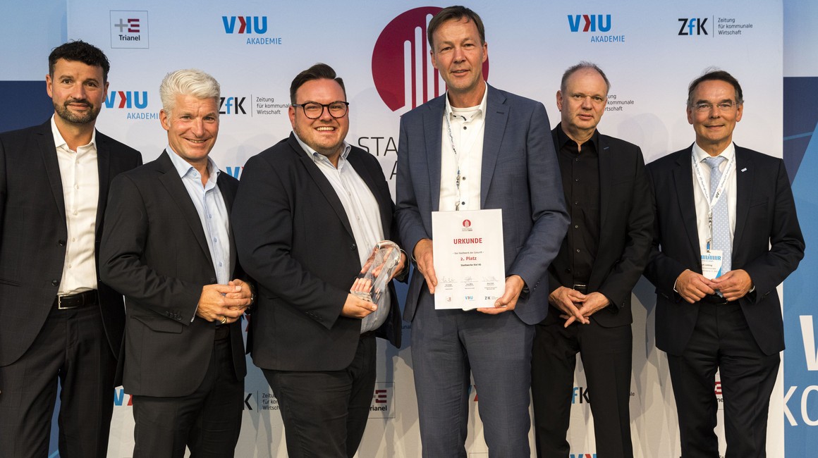 Stadtwerke Kiel gewinnen Silber beim STADTWERKE AWARD 2022 - Stadtwerke Kiel AG