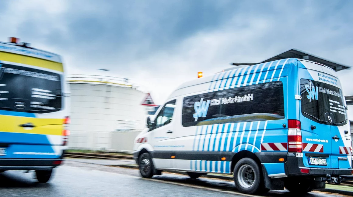 Die Mitarbeitenden der Netzgesellschaft der Stadtwerke Kiel geben stets ihr Bestes, um die Versorgung so schnell wie möglich wiederherzustellen. Und dies unabhängig der Uhrzeit.