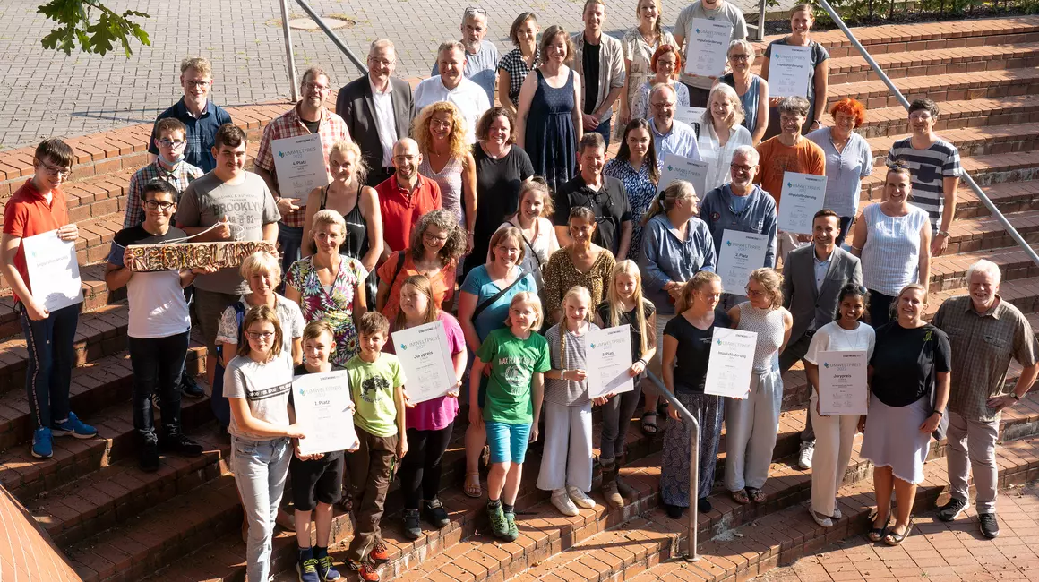 In diesem Jahr verteilten die Stadtwerke Kiel 11.750 Euro an herausragende Umweltprojekte.